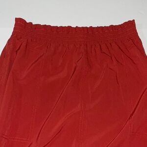 Athleta Savannah Midi skirt SMALL burnt orange